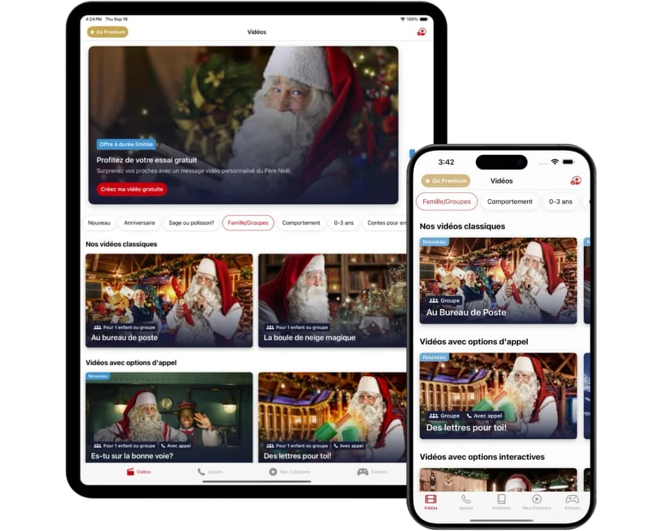 Santa Claus Mobile Apps